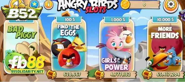 Tìm hiểu về Nổ Hũ Angry Birds B52club