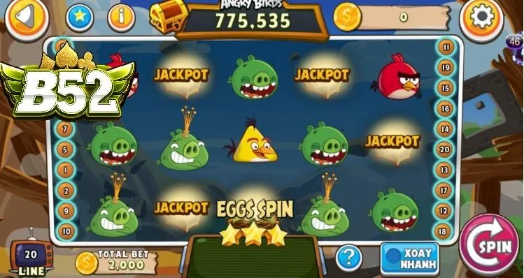 Chia sẽ kinh nghiệm chơi Nổ Hũ Angry Birds B52club